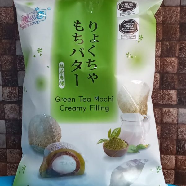 GREEN TEA MOCHI CREAMY FILLING