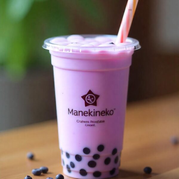 BUBBLE TEA TARO + TAPIOCA  (Vaso 21 onzas)